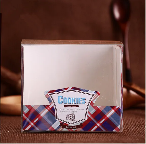 Упаковка для хлебобулочных изделий упаковка печенья прозрачная 3 цвета 25 шт|packaging