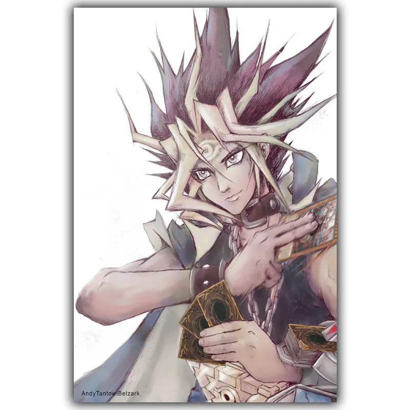 Yu-Gi-Oh Yu Gi Oh YuGiOh Slifer The Sky Dragon классические аниме художественные настенные изображения для украшения гостиной спальни Шелковый плакат с принтом - Цвет: DM1125