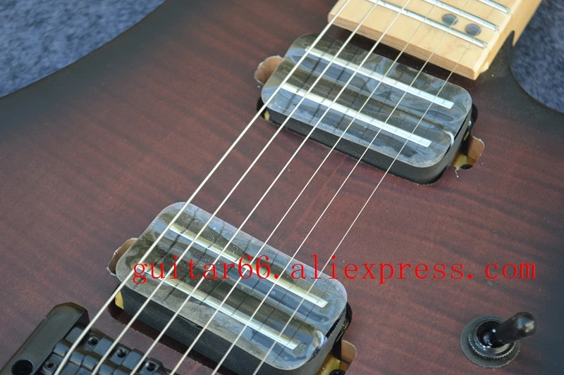 Коричневый цвет клен Топ электрогитара без головки грифа BJ-102