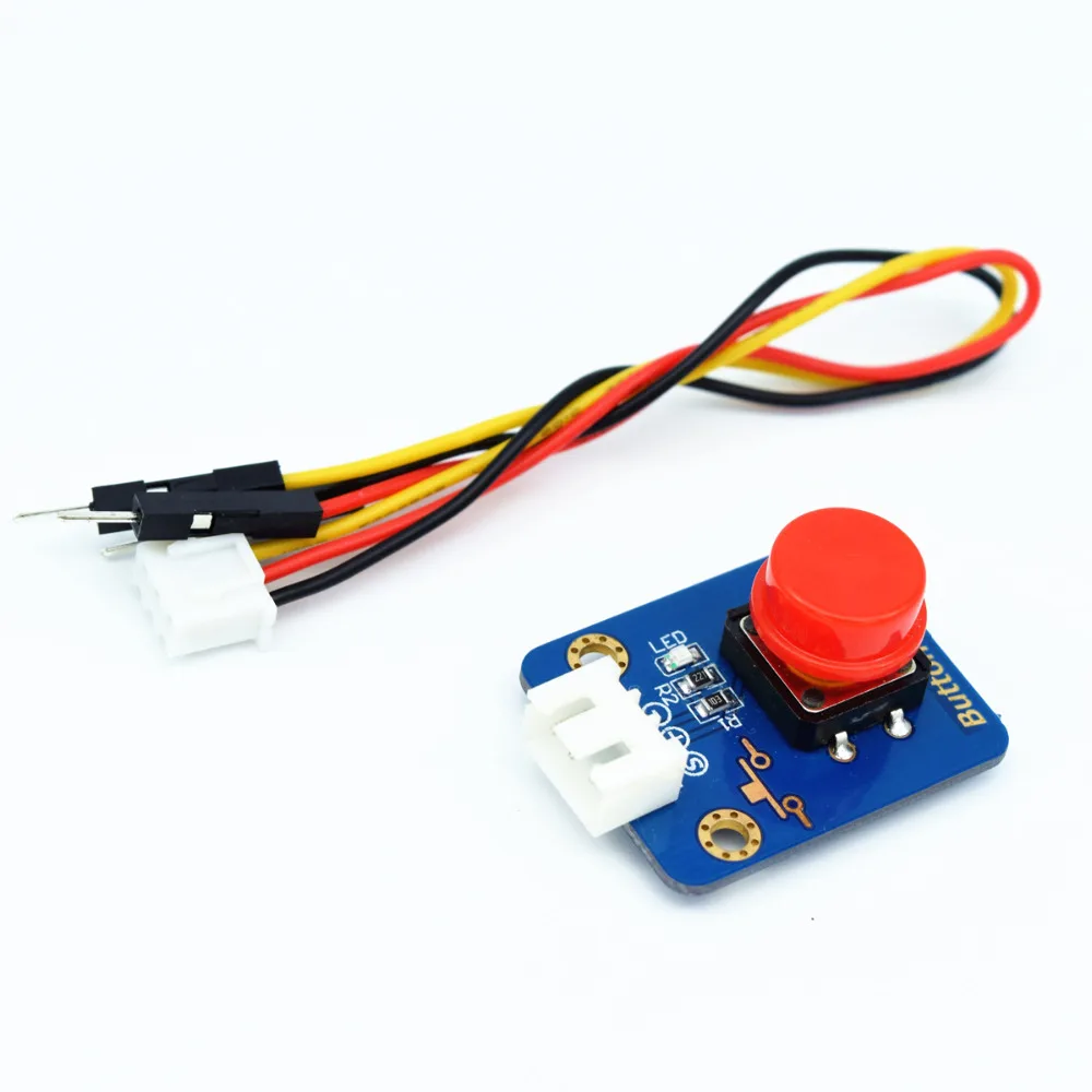 Adeept Новинка 4 шт. цифровой пуш-ап кнопочная панель модуль для Arduino Raspberry Pi рулейный модуль DSP PIC наушники набор "сделай сам"