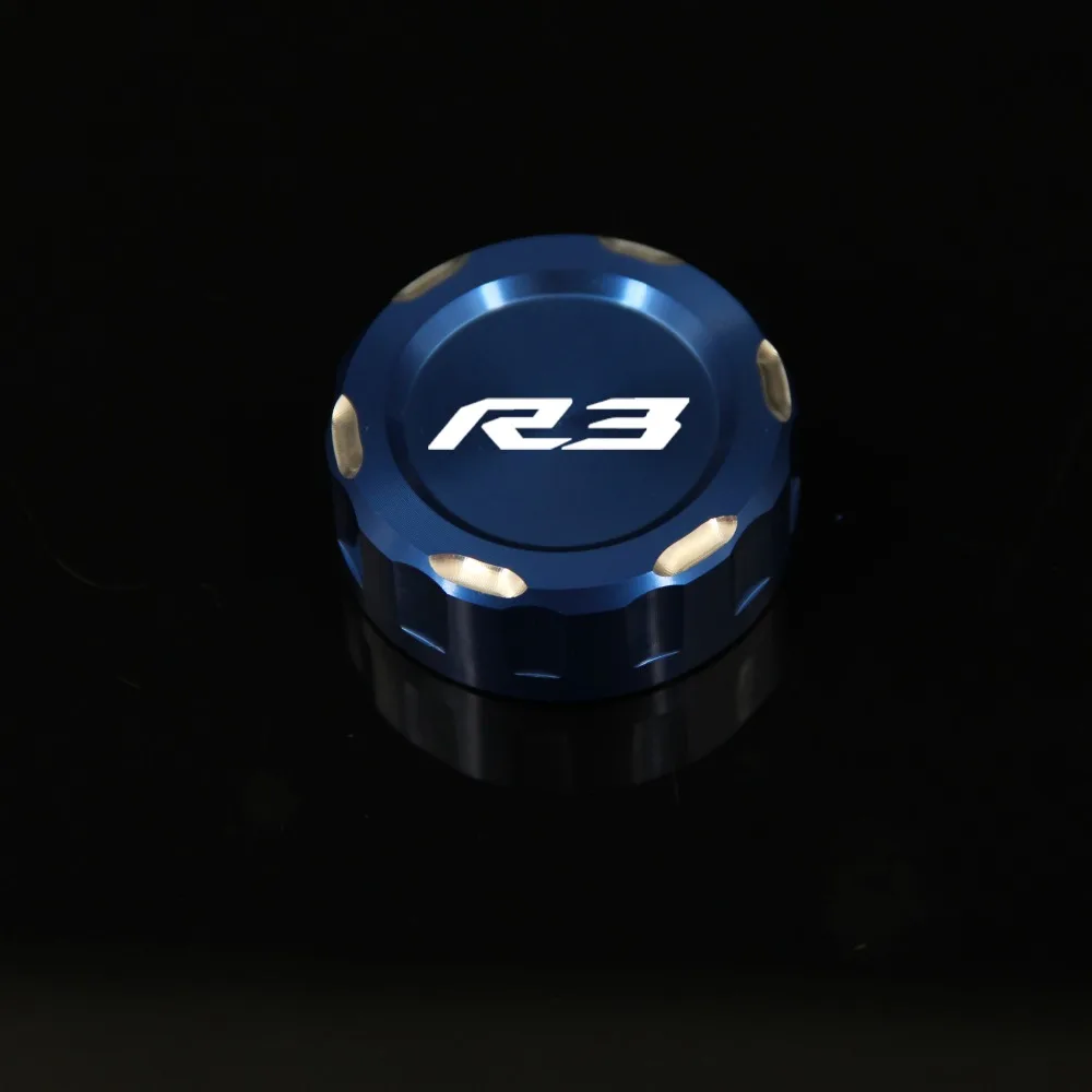Крышка Резервуара тормозной жидкости RiderJacky CNC для мотоцикла Yamaha R3 2015 2017