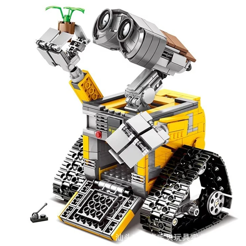 Идеи создатель MOC WALL-E робот RC ЕВА Playmobil строительные блоки Наборы комплекты кирпичей Фильм Дети Marvel Совместимость