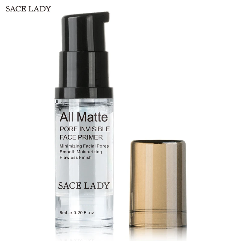 Основа для макияжа SACE LADY натуральная матовая основа невидимые поры стойкая