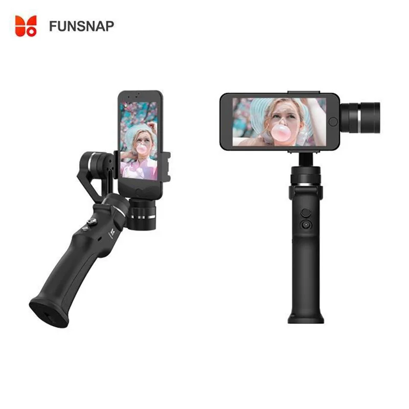 Funsnap захвата 3 оси ручной Gimbal стабилизатор для смартфонов GoPro SJcam Сяо Yi Камера |