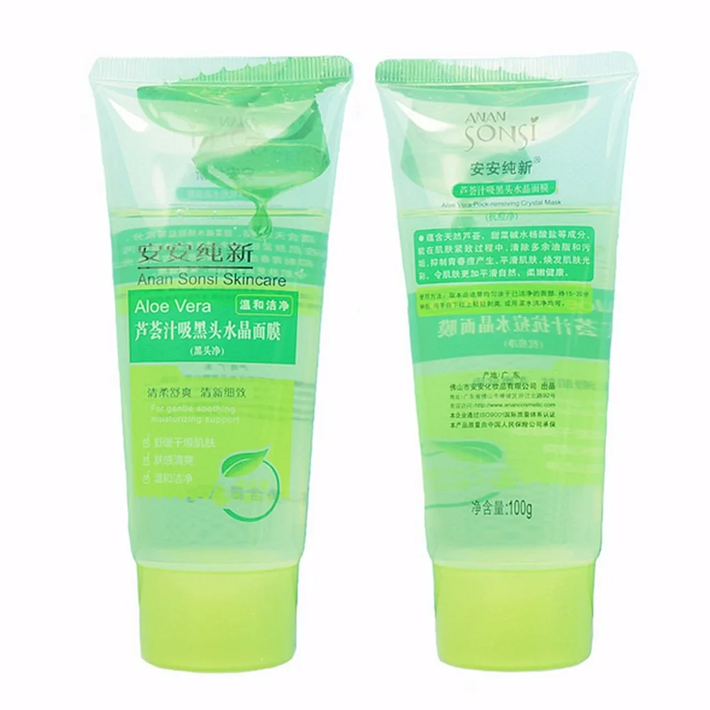 100 г алоэ вера для удаления угрей очищение от акне Глубокая очистка