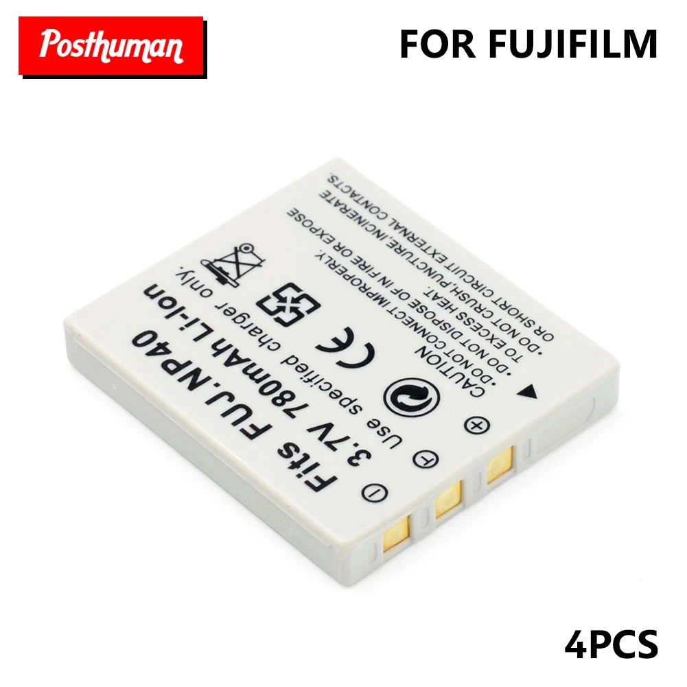 Литиево-ионная аккумуляторная батарея премиум-класса для Fuji 780 мА/ч 3 7 В с одним