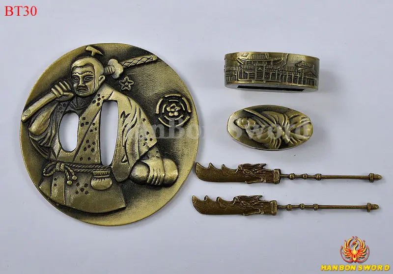 Специальное предложение меч Цуба для катаны подходит фучи менуки Кашира сплав