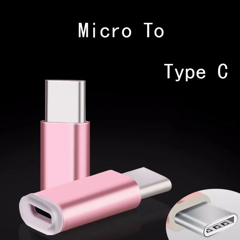 Адаптер Type C Micro USB к адаптеры Typec Mini V8 Android USBC Adaptador Tipo конвертер|Переходники и
