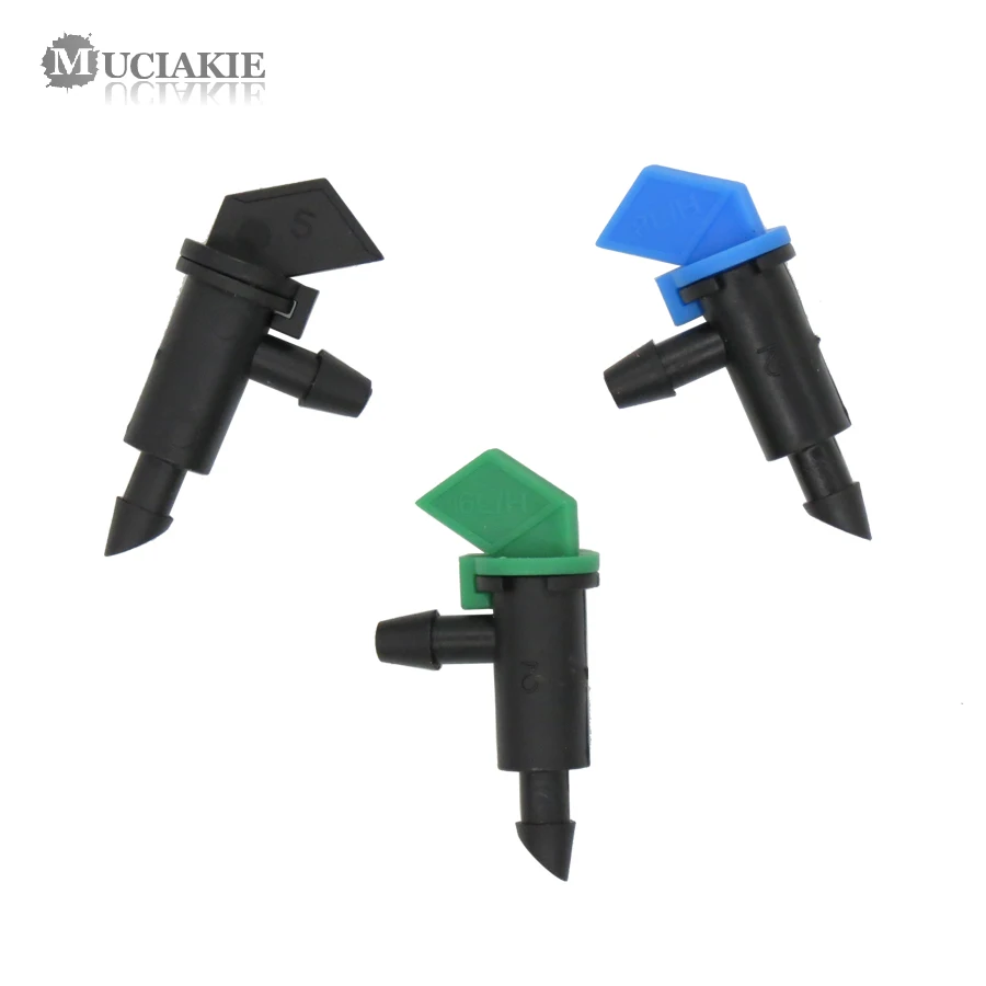 MUCIAKIE 4L/H 8L/H 16L/H садовый поливочный микрополив с бородкой флаг капельница