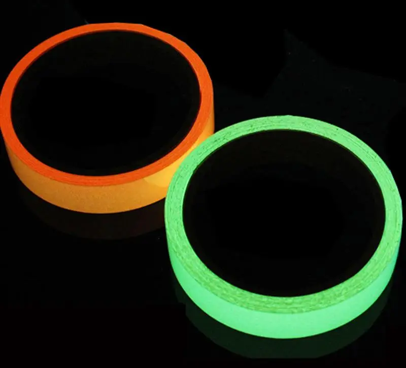 Флуоресцентная лента FunPa 2 шт. светящаяся флуоресцентная безопасная для лестниц