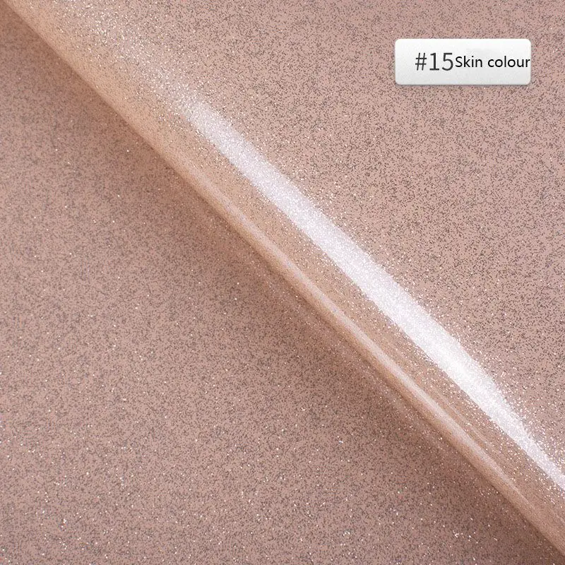 15 skin color Голографический блеск из искусственной кожи пайетки для поделок искусственная Синтетическая кожа высокое качество обувь Ткань сумка кошелек Швейные материалы 30*45 см - Цвет: 15 skin color