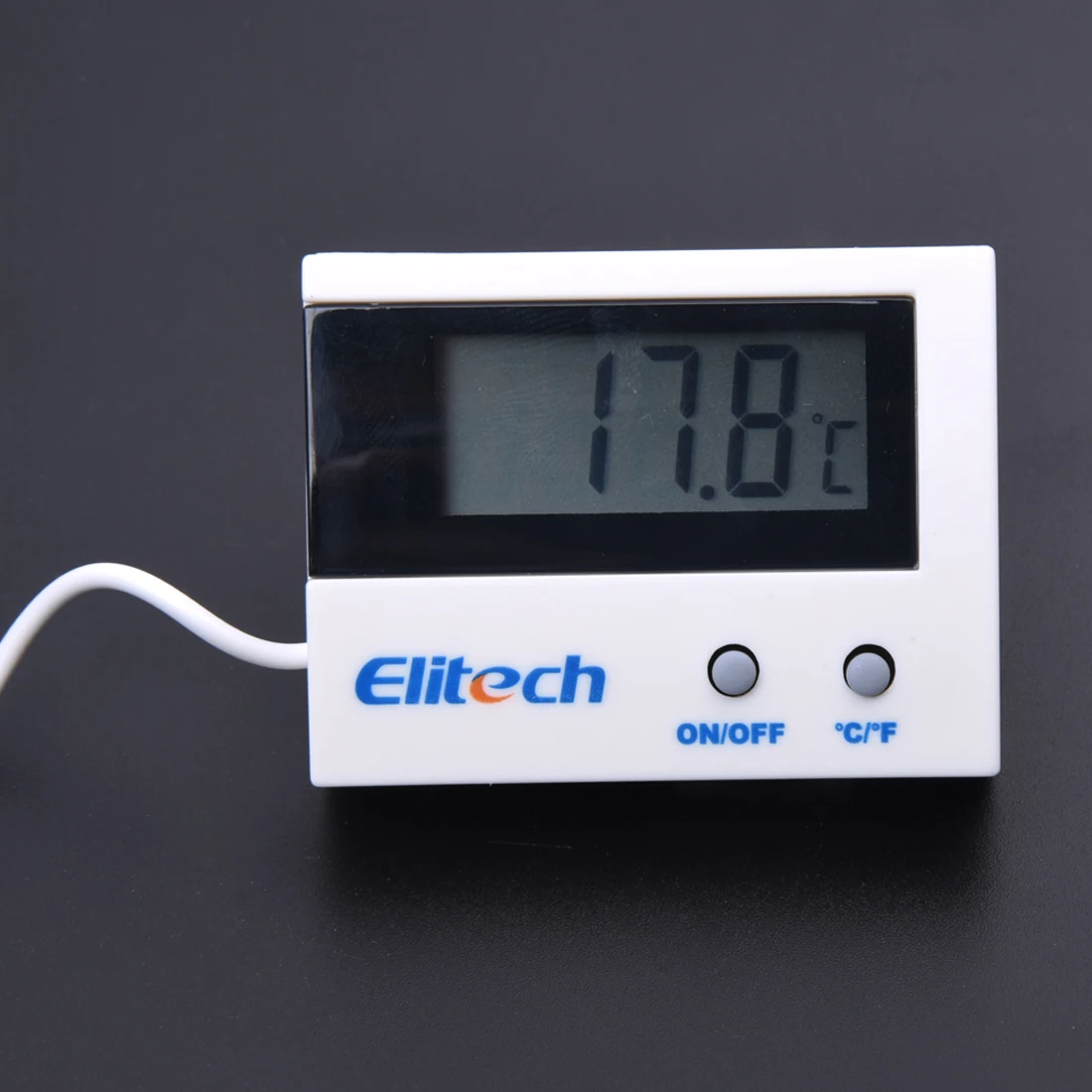 ELITECH Indoor / Outdoor Mini LCD Display Digital Thermometer C F Switch ST-1A | Инструменты