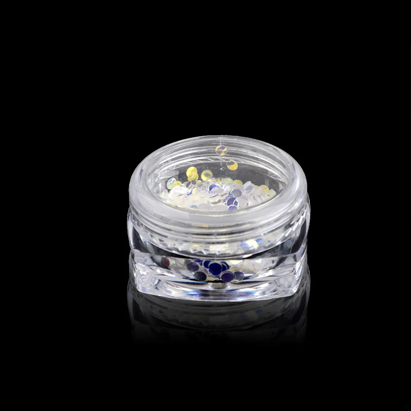 1 шт. 3 мм прозрачные синие ультратонкие блестки художественные Блестки для