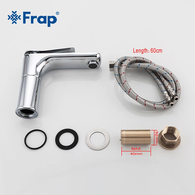 Frap современный кран для ванной комнаты однорычажный горячей и холодной воды