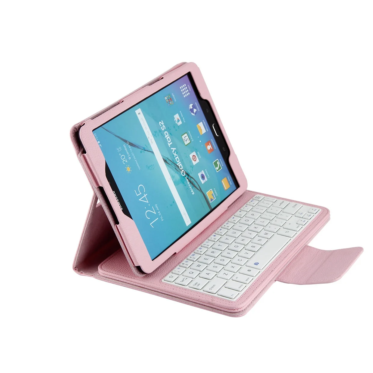 Bluetooth-клавиатура для Samsung Galaxy Tab S2 9 7 беспроводная клавиатура чехол планшета T810