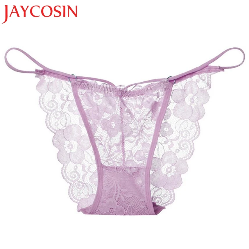 Женские кружевные трусики стринги JAYCOSIN 2018 нижнее белье Прямая поставка Aug