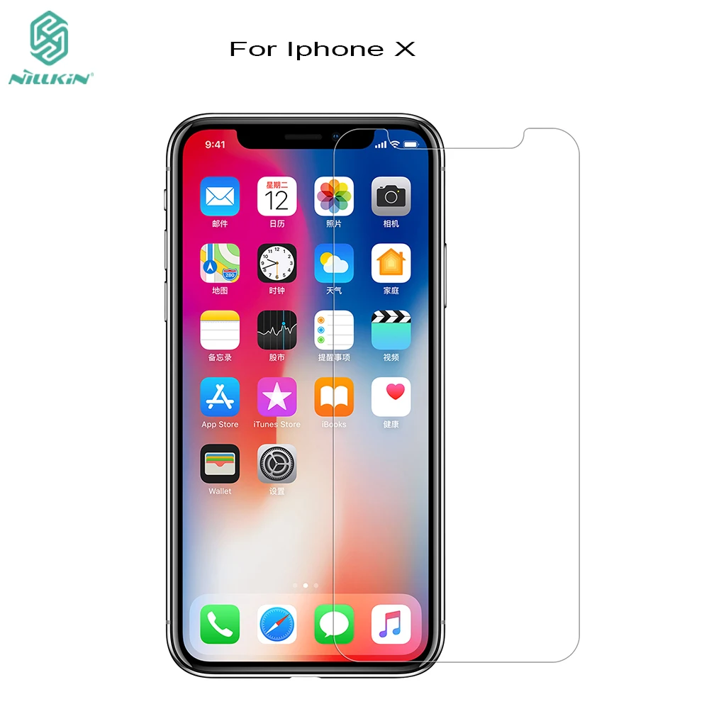 Для Apple iphone X Закаленное стекло Nillkin H + Pro 2.5D с закругленными краями закаленное для