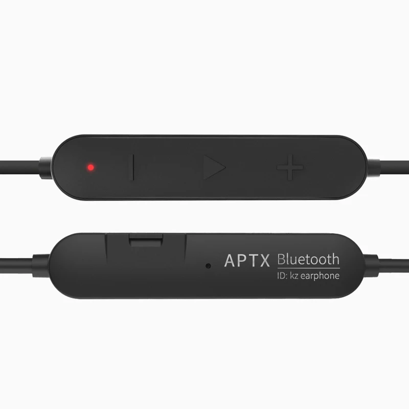 Беспроводной адаптер Bluetooth APTX AAC 0 78 75 мм 2PIN MMCX кабель микрофон водонепроницаемый