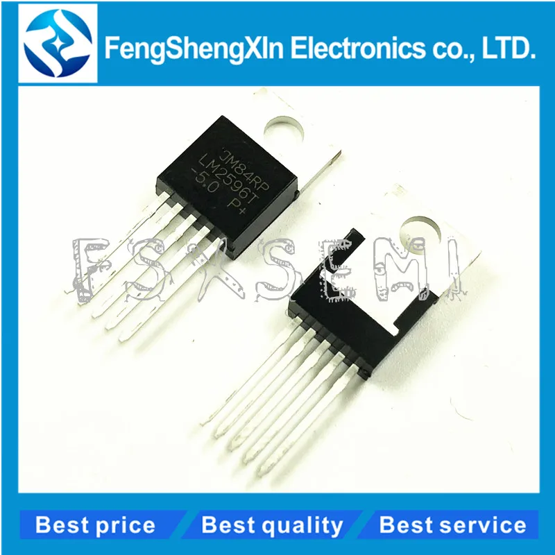 

10 шт./лот LM2596T-5.0 5V LM2596 LM2596T Power Converter TO220-5