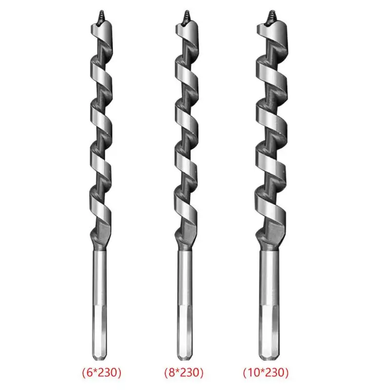 

Hexagon Handle Twist Drill Deep Hole Lengthening Woodworking Drilling Tool