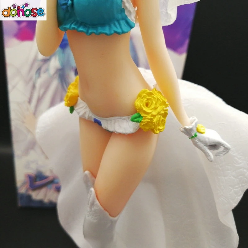 Аниме Re: Zero начало жизни в другом мире EXQ Rem девушка Рисунок свадебное платье ПВХ