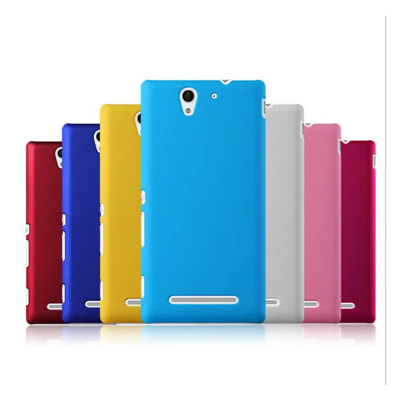 Модный матовый резиновый жесткий чехол для Sony Xperia C5 Ultra C4 E5333 C3 Dual D2533 накладка с