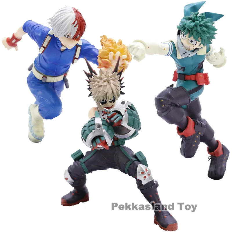 

My Hero Academia Enter the Hero Izuku Bakugou Katsuki Shoto Boku Midoriya Action Figurer Toy Doll Figurals Collection Model Gift