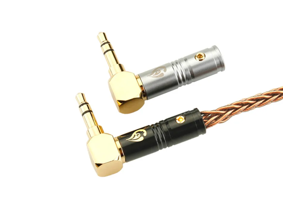 2 шт. 3,5 мм 90 градусов аудио разъем DIY стерео HiFi наушники изгиб металлический ремонт припоя провода разъем черный серебристый