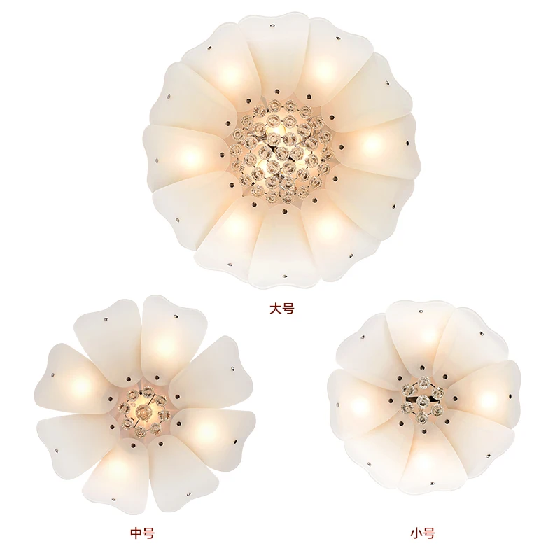 Потолочные светильники кристалл это сад круглая терраса спальня свет прохода