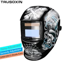 din9 din13 solar auto darkening tig mma zx7 mig welding mask welding helmet welder cap glasses