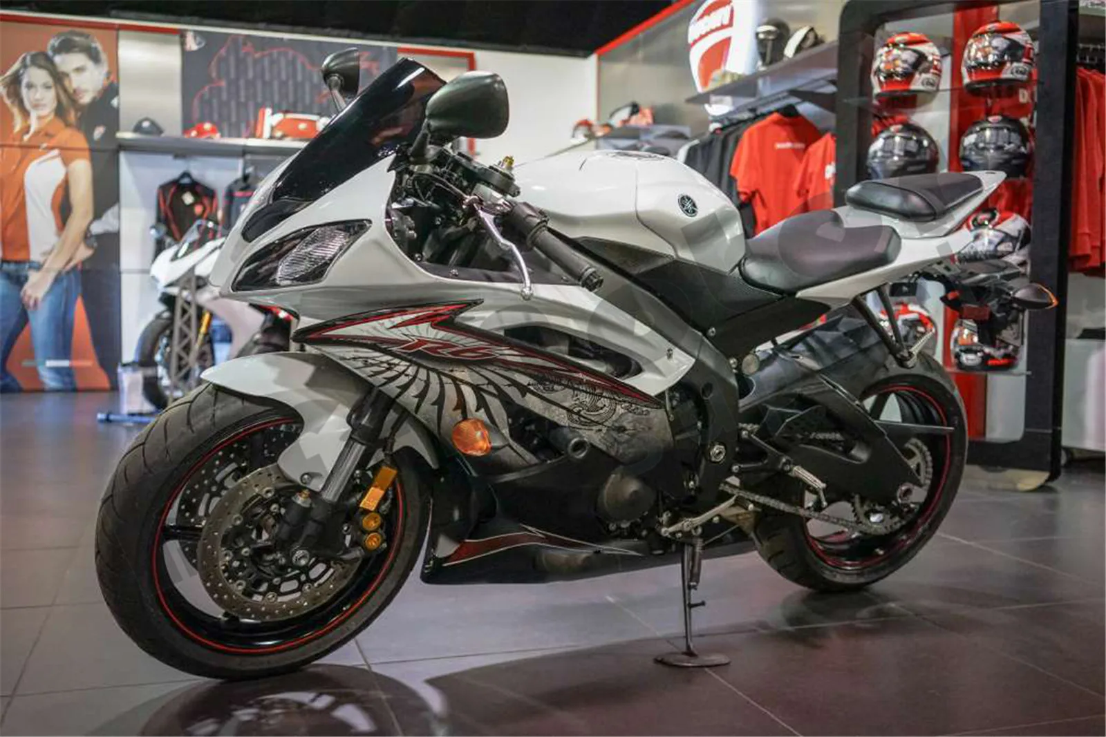 Светоотражающая наклейка обтекатель для автомобиля высокое качество YAMAHA YZF R6 2008