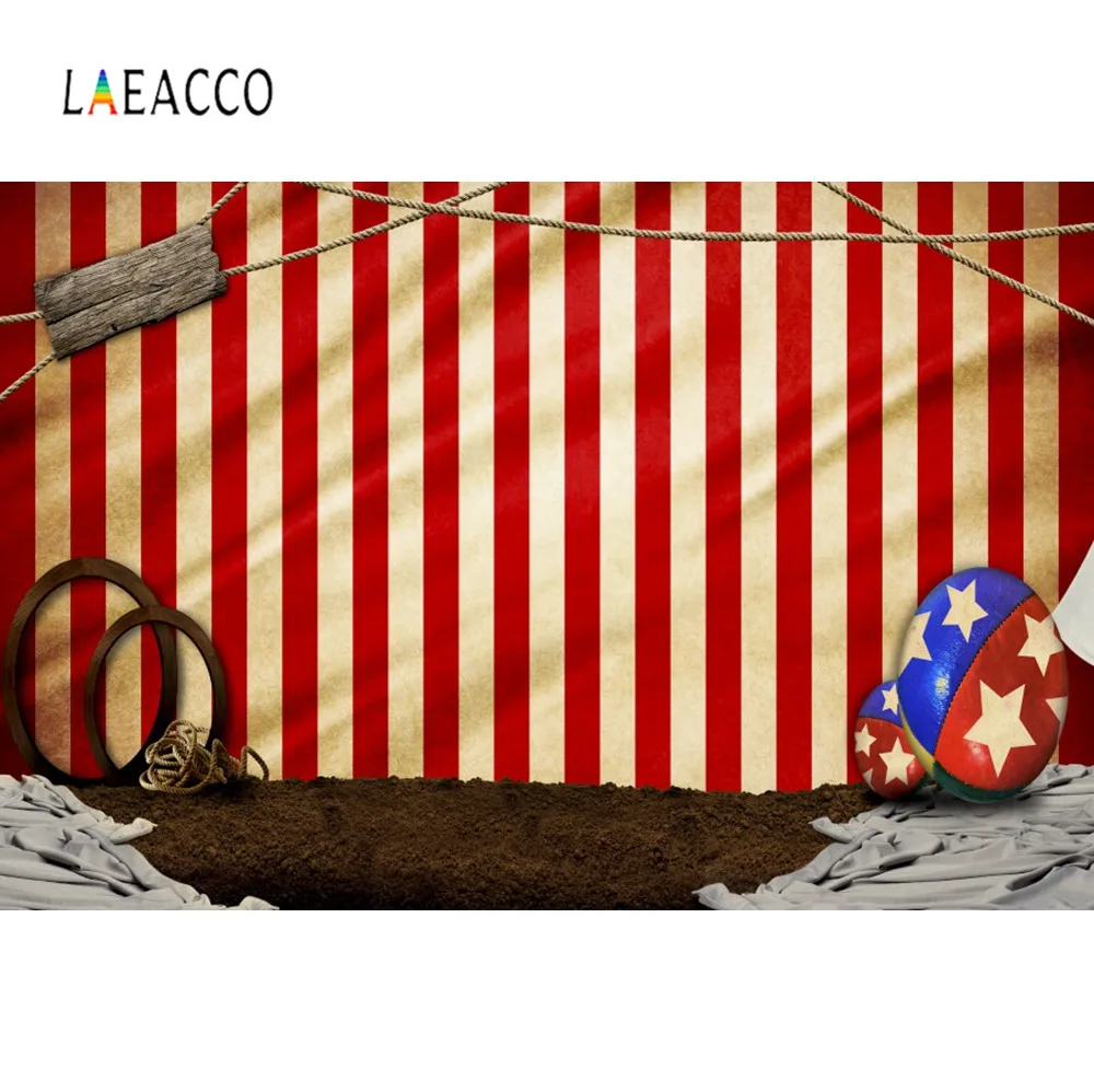 Laeacco фоны для фотосъемки с красными полосками Детские вечерние изображением