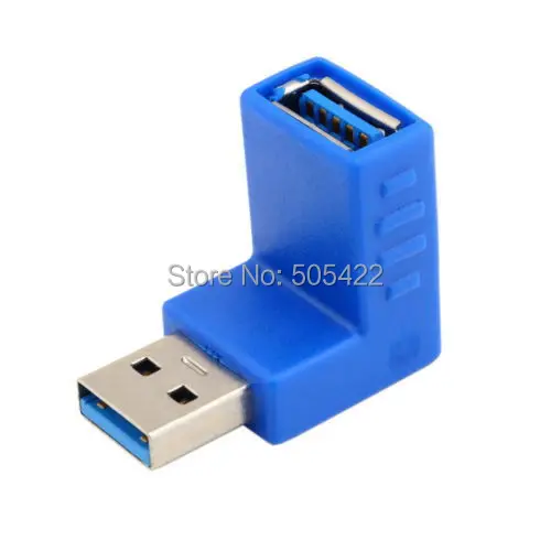 Кабель адаптер для передачи данных USB 3 0 типа А штекер гнездо синий|usb cable female male|usb