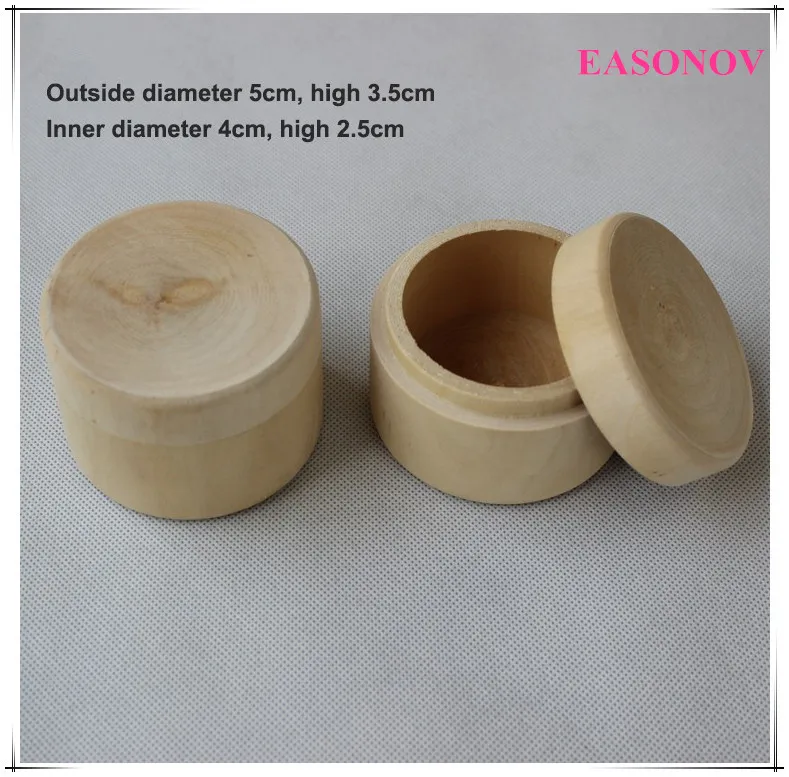 Маленький круглый деревянный ящик для хранения винтажная декоративная шкатулка