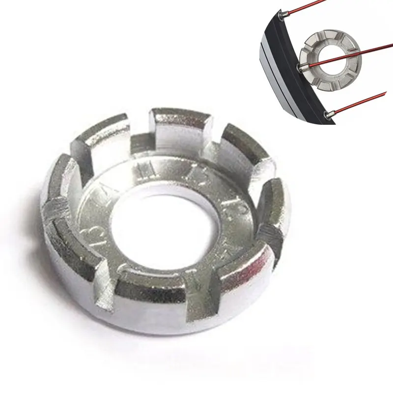 Прочный Велоспорт велосипед спица ниппель ключ обода колеса гаечный Ремонт