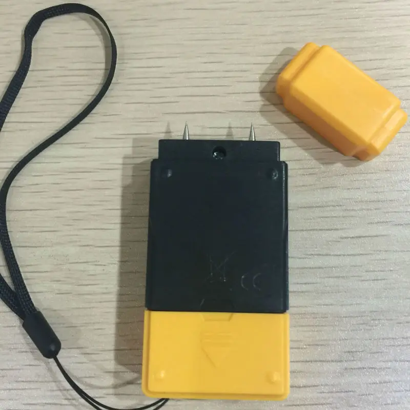 10PCS Digital Wood Firewood Moisture Meter Humidity Detector Damp sawn Timber Sensor temperature meter measure handened meaerial |