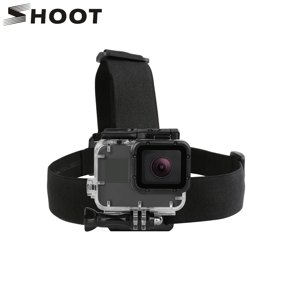 Набор креплений SHOOT для экшн Камеры GoPro Hero 9 8 7 5 Black Xiaomi Yi 4K Eken H9 Sjcam Sj4000|for gopro