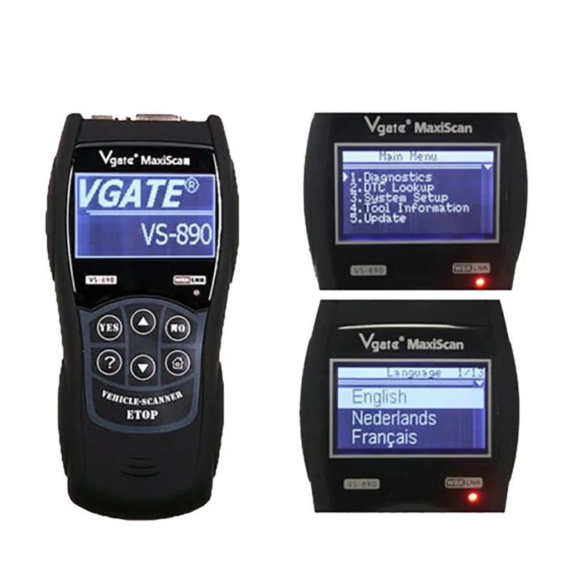 Автомобильный сканер CARPRIE 12 В автомобильный Vgate VS890 OBD2 EOBD диагностический