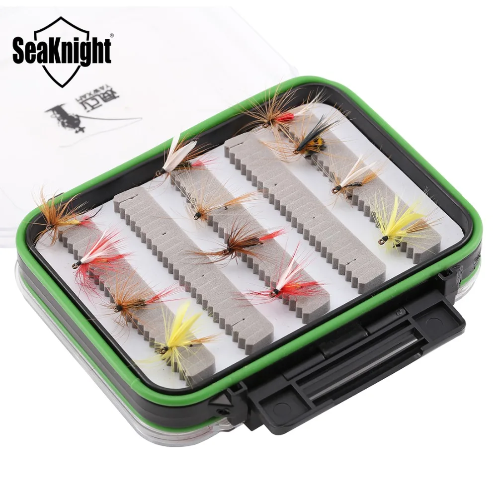 SeaKnight MaxWay серии 24 шт. Нахлыстовые рыболовные приманки и качественная