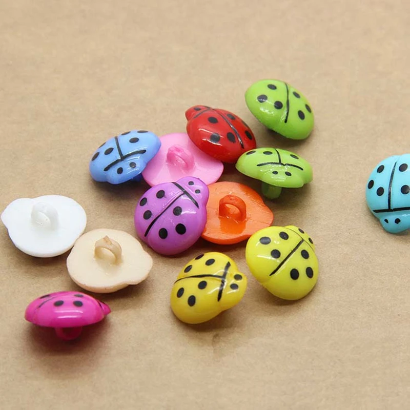 Кнопка монополия божья коровка мультфильм пряжки застежка пряжка детей в 16 мм