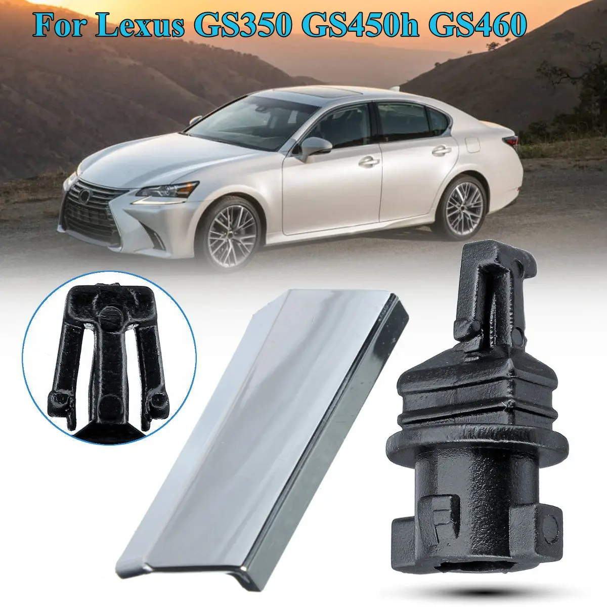 Для Lexus GS350 2006 GS450h 2008 2011 GS460 левая/правая фара налобный фонарь насадка и