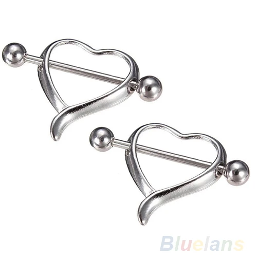 1 пара кольцо для пирсинга сосков из хирургической стали | Украшения и аксессуары