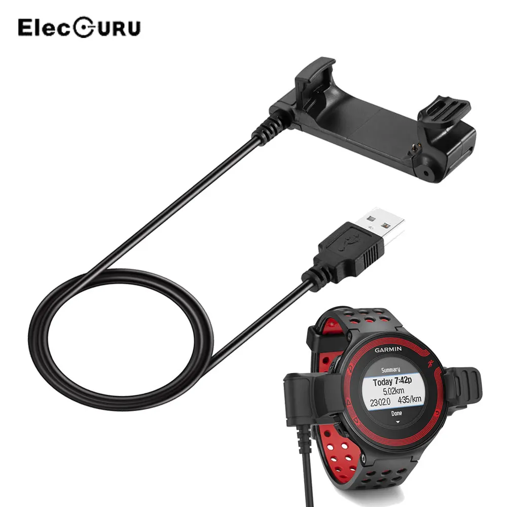 Зарядная док станция для синхронизации данных с USB Garmin Forerunner 220 Смарт часы зарядка