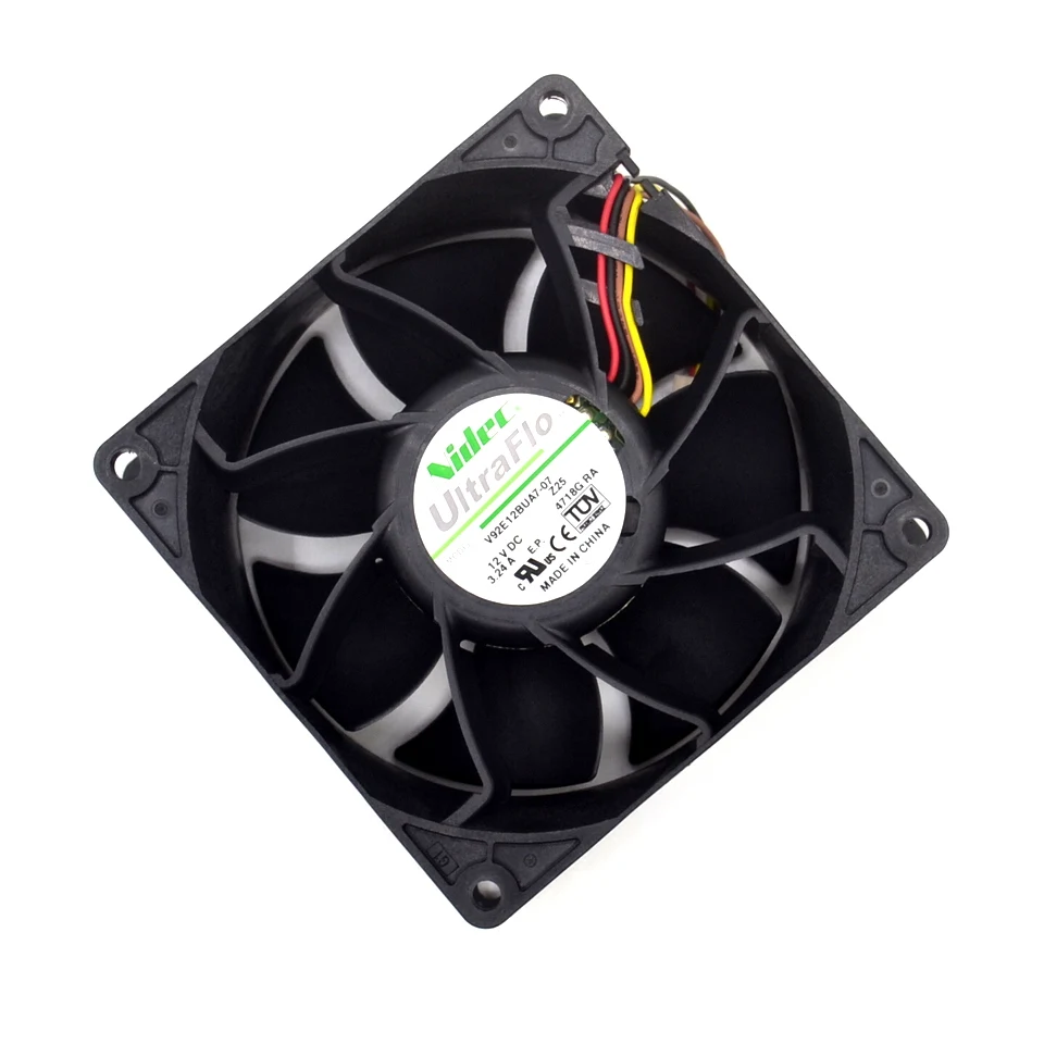 New Cooling Fan 9238 V92E12BUA7-07 T35A3 12V 92mm 3.24A For FRONT SYSTEM FAN ASSY ML330 G6 ML150 519740-001 2pcs/lot | Компьютеры и