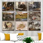 Декор для дома, художественные настенные картины для гостиной, искусственные картины, Николай Иванович, фигурка фечина, живопись