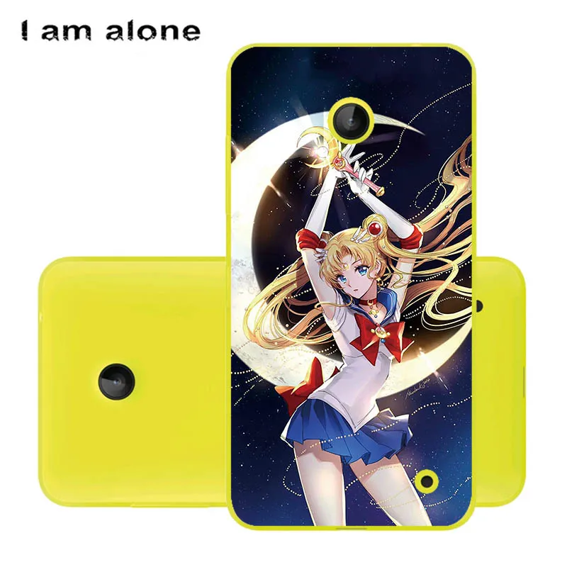 PC R25 Чехлы для телефонов I am alone для microsoft Nokia Lumia 630 4,5 дюйма, жесткий пластиковый мобильный Модный Цветной чехол для Nokia 630 - Цвет: PC R25