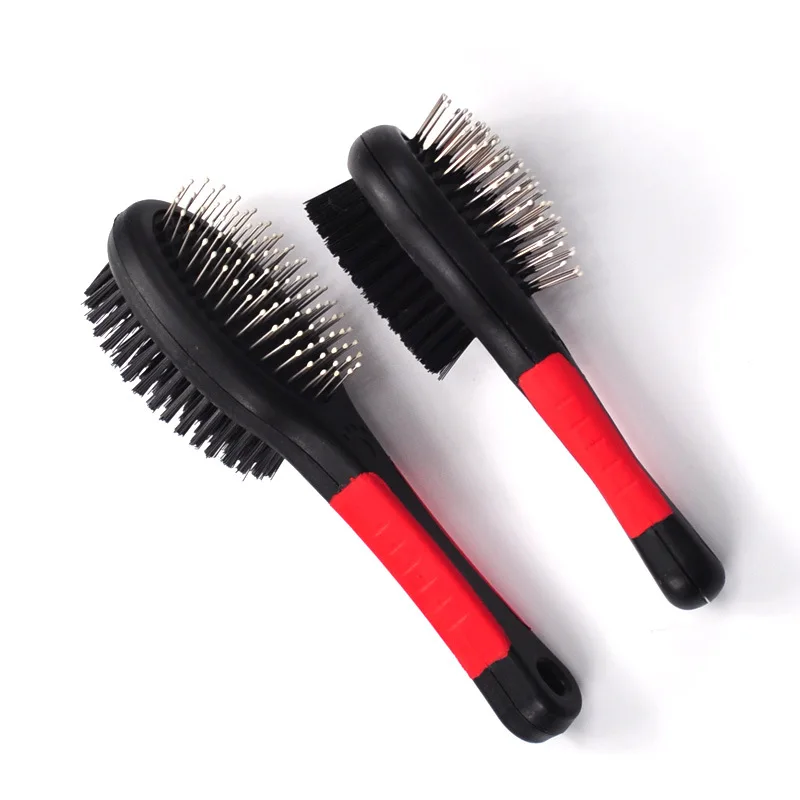 Pet Hair Dog Brush Comb For Grooming Cleaning Massage Supply Removal | Дом и сад