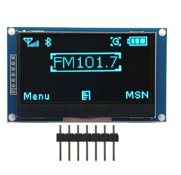 Модуль OLED дисплея 2 42 &quot 12864 128*64 серия IIC I2C SPI белый/синий/зеленый/желтый ЖК экран