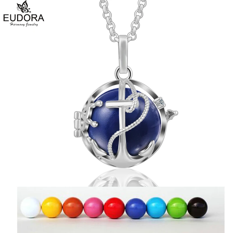 Латунная подвеска EUDORA K177N20 в виде клетки мексиканском стиле колье с диффузором