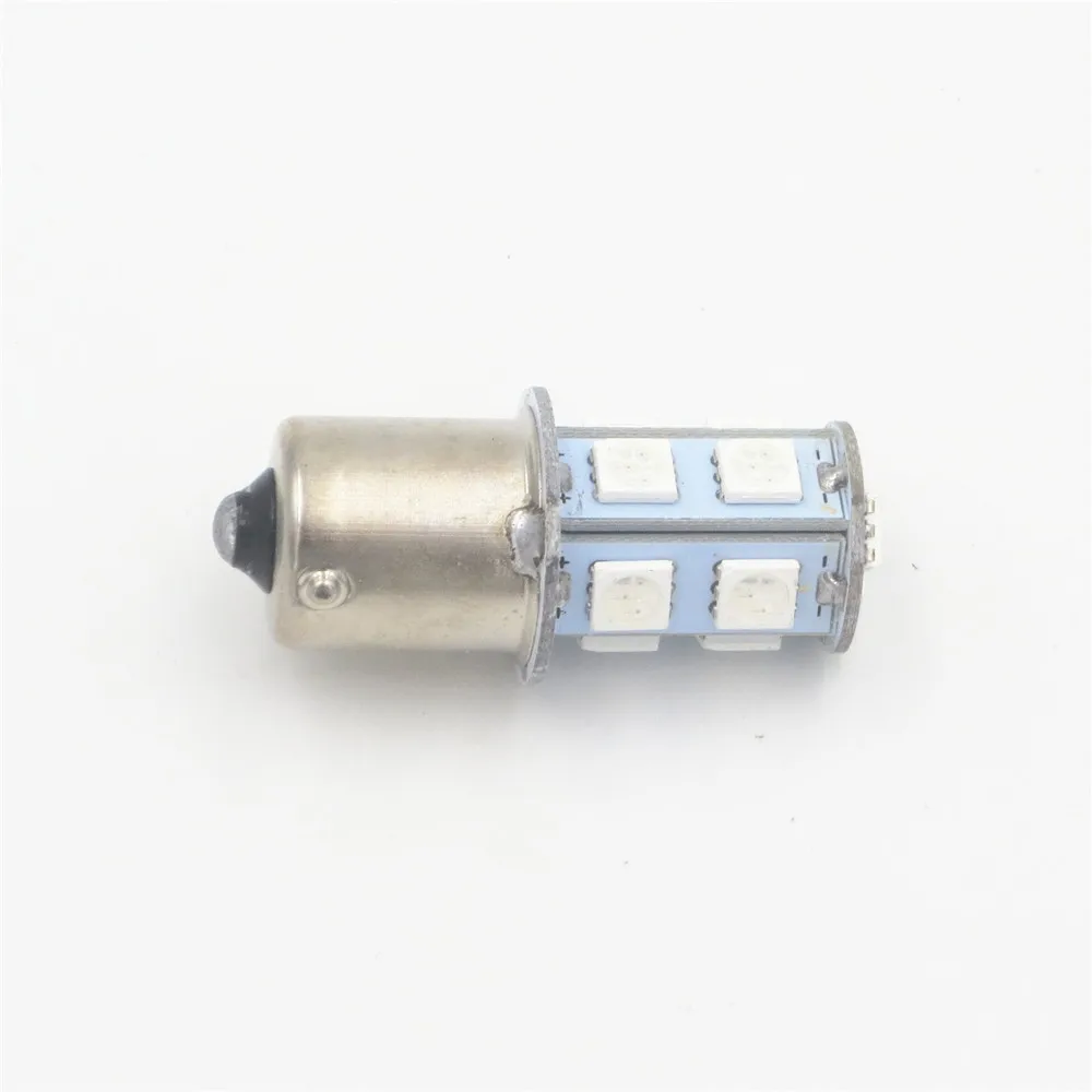 4x красный 1156 13 SMD BA15S светодиодный светильник P21W R5W поворотные огни заднего хода